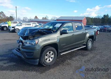 2018 Chevrolet Colorado Wt from USA, damaged, VIN 1GCGTBEN9J1214342